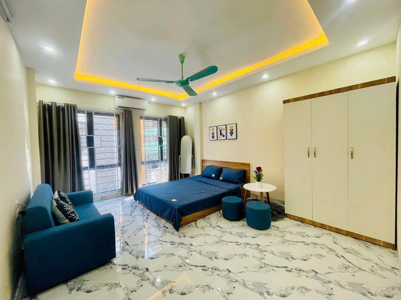 Cho thuê nhà KĐT Đền Lừ 5 tầng x 35m2, 3 ngủ, KD, online, VP, ở gia đình 14 Triệu - Ảnh 1